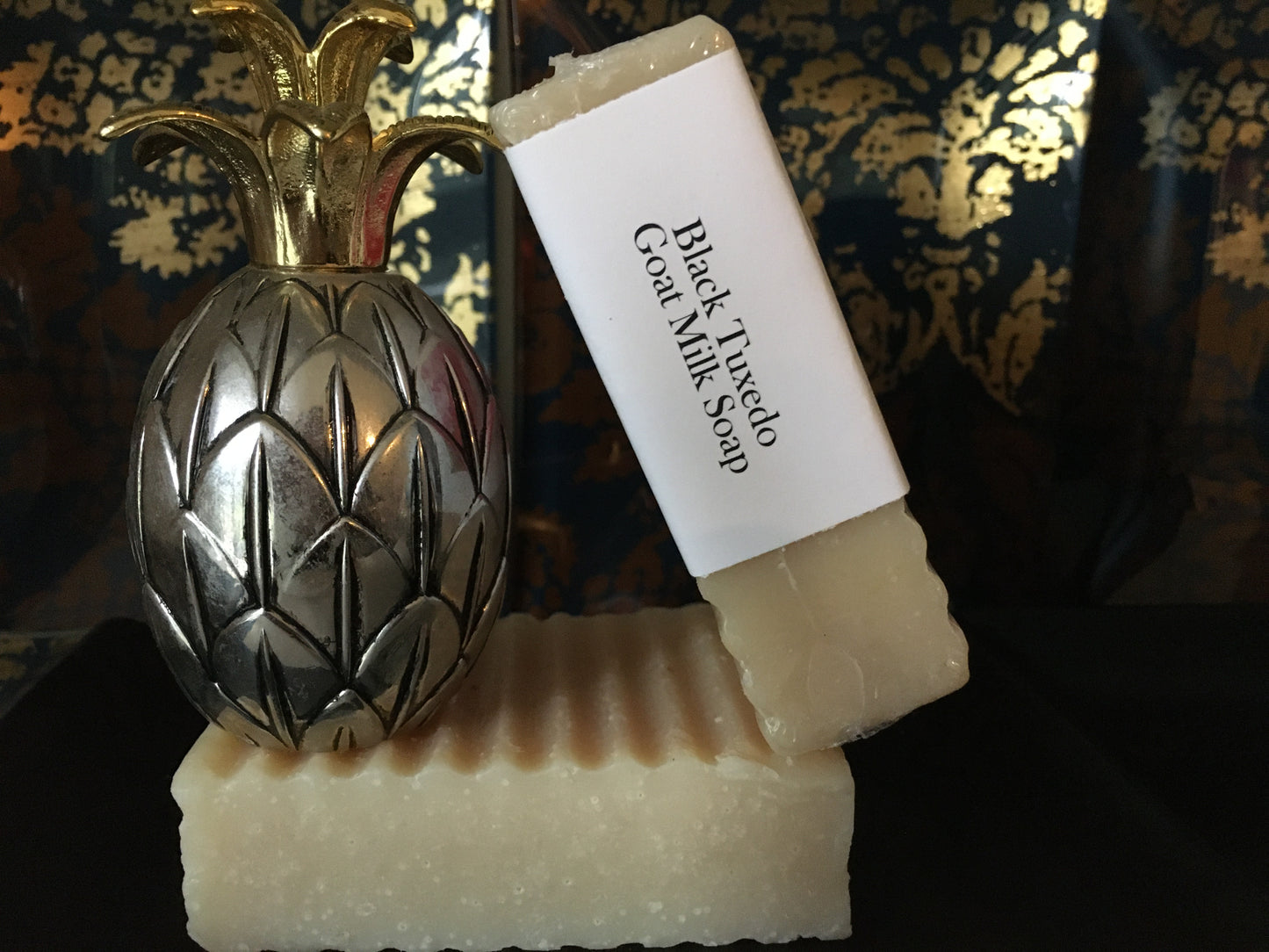 BLACK TUXEDO GOAT MILK ORGANIC SOAP