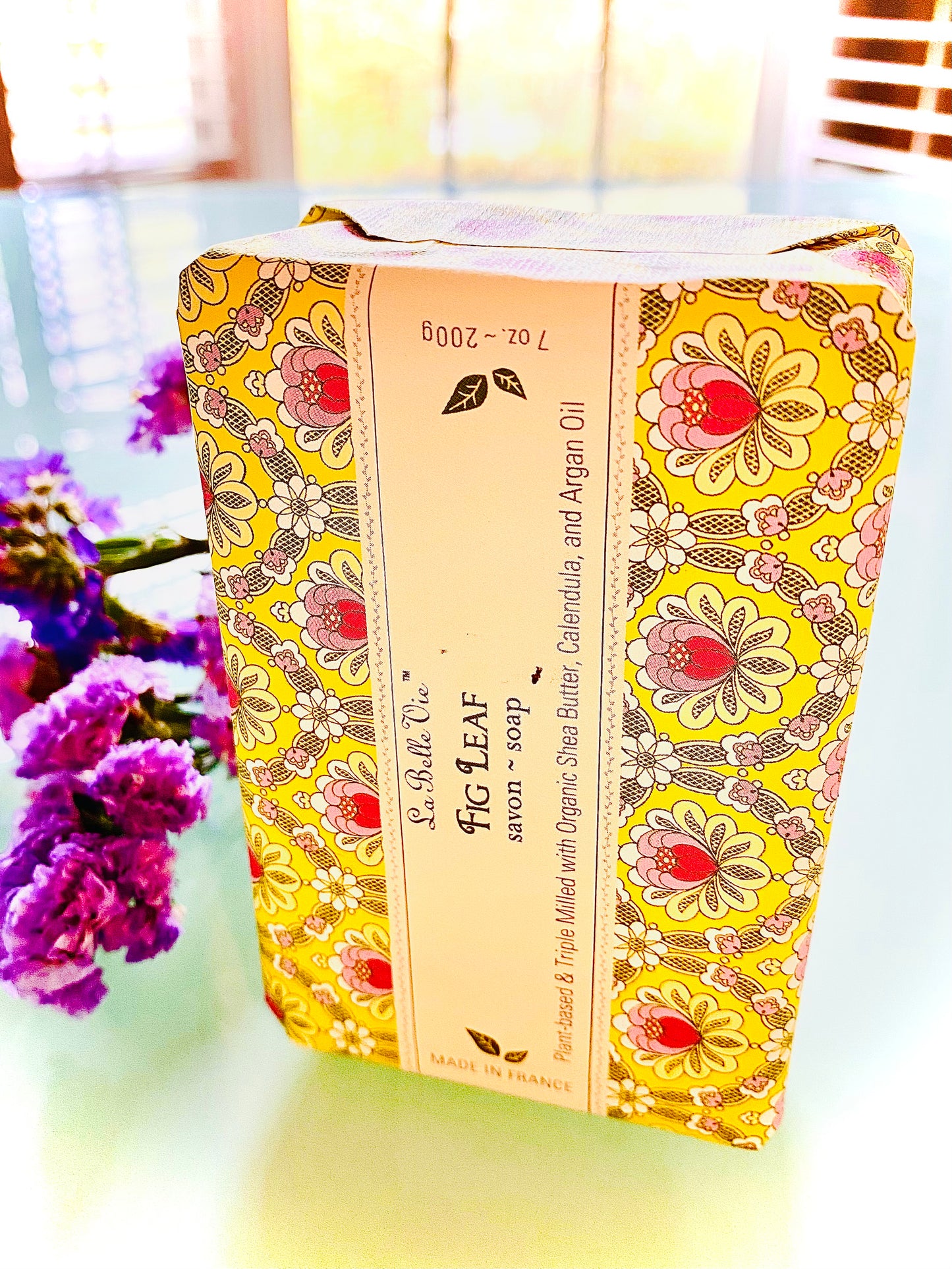 FIG LEAF ULTRA-RICH LATHER SOAP - MADE IN FRANCE