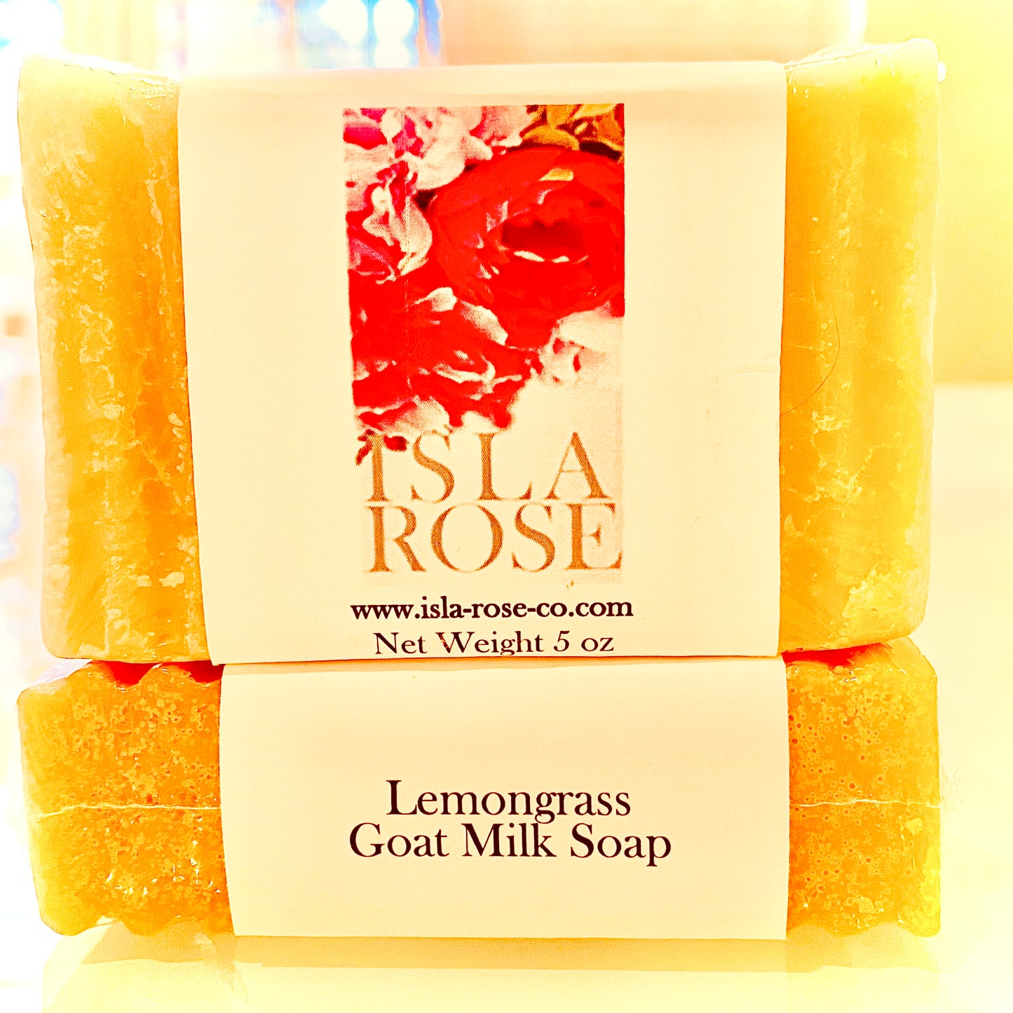 LEMONGRASS GOAT MILK ORGANIC SOAP