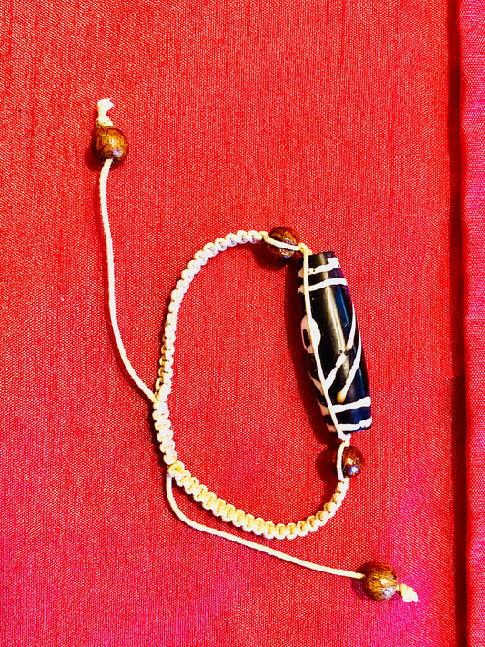 CHILD'S SIZE EGYPTIAN BEAD ROPE BRACELET / SB033