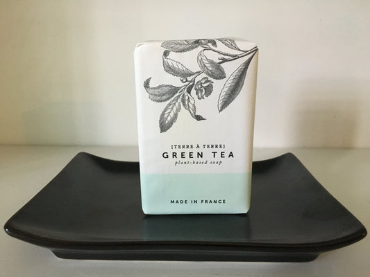 GREEN TEA ULTRA-RICH LATHER SOAP - MADE IN FRANCE