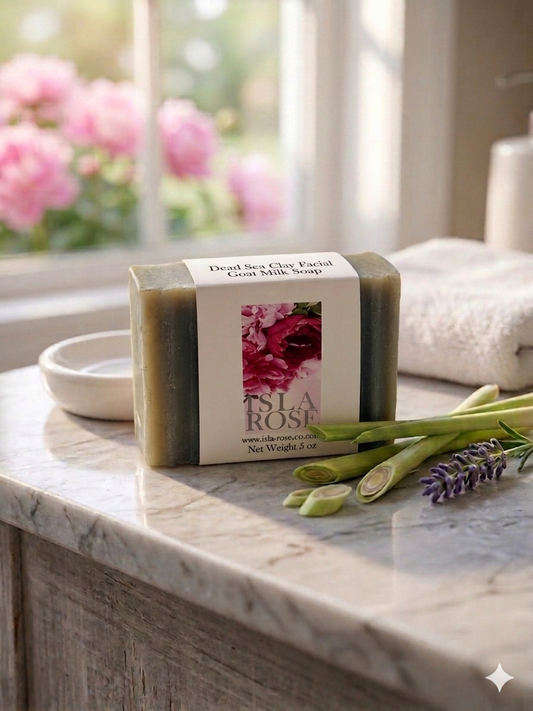 DEAD SEA CLAY FACIAL GOAT MILK ORGANIC SOAP