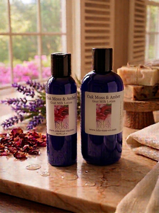 GOAT MILK LOTION OAK MOSS & AMBER (NEW ARRIVAL!)