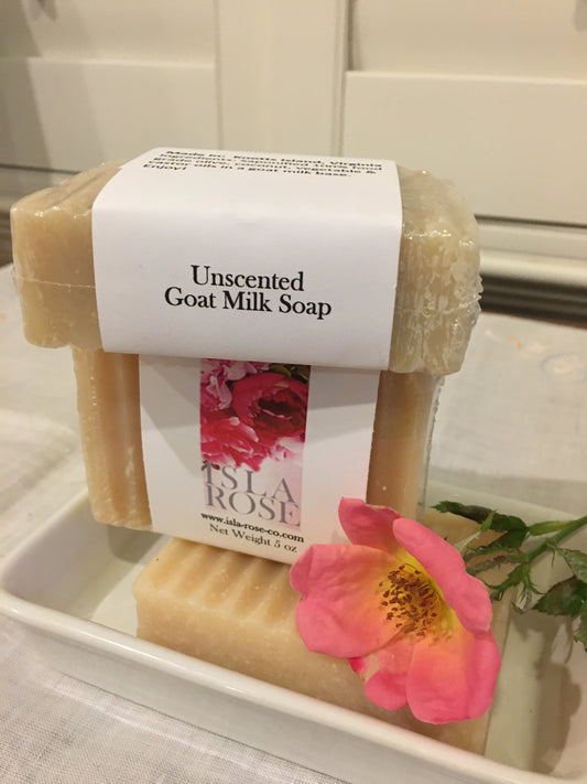 UNSCENTED GOAT MILK ORGANIC SOAP