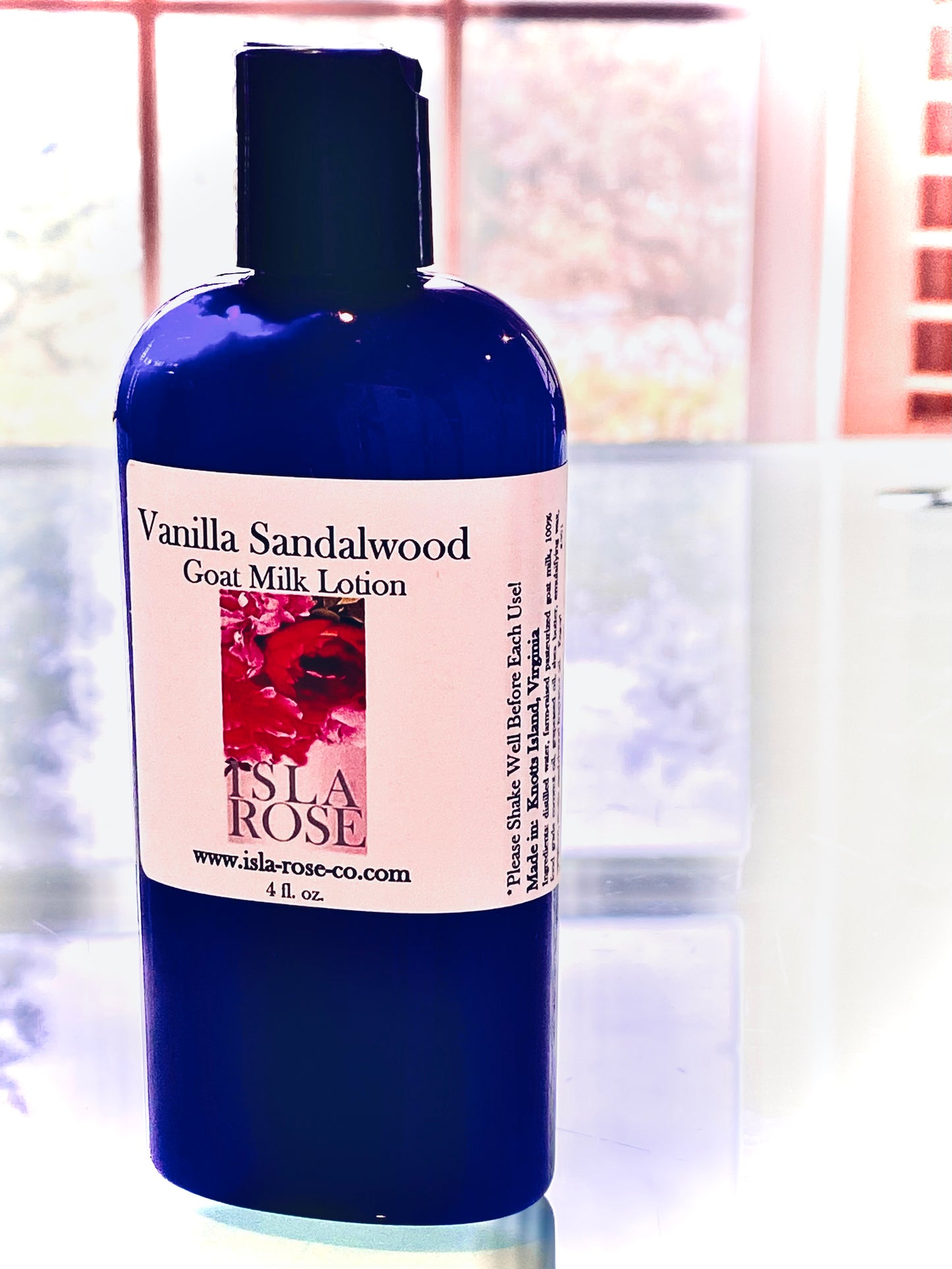 GOAT MILK LOTION VANILLA SANDALWOOD